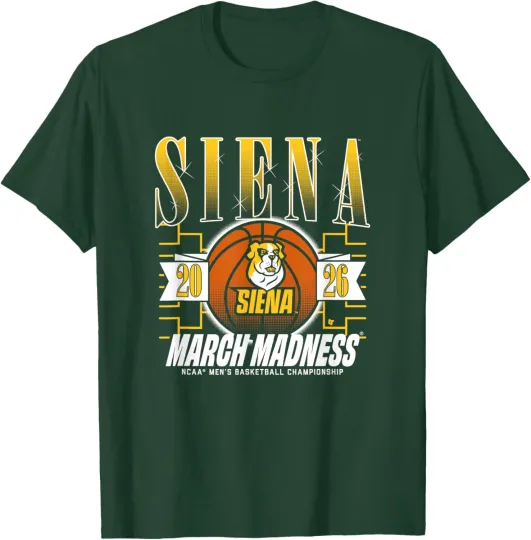 Discover Siena Saints MBB 2026 March Madness T-Shirt