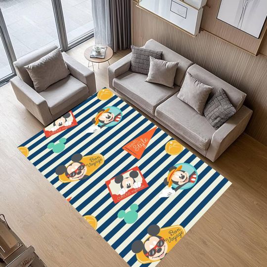 Discover Mickey Mouse Travel Rug, Nursery Decor