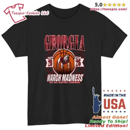 Discover GEORGIA 2026 March Madness Ncaa Men’s Basketball Championship Shirt