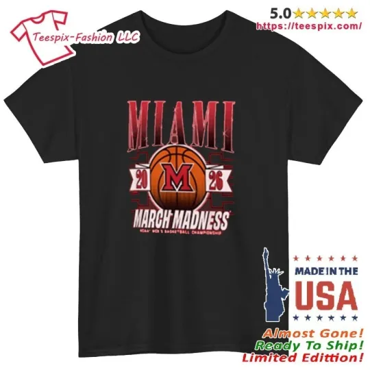 Discover Miami 2026 March Madness Ncaa Men’s Basketball Championship Shirt