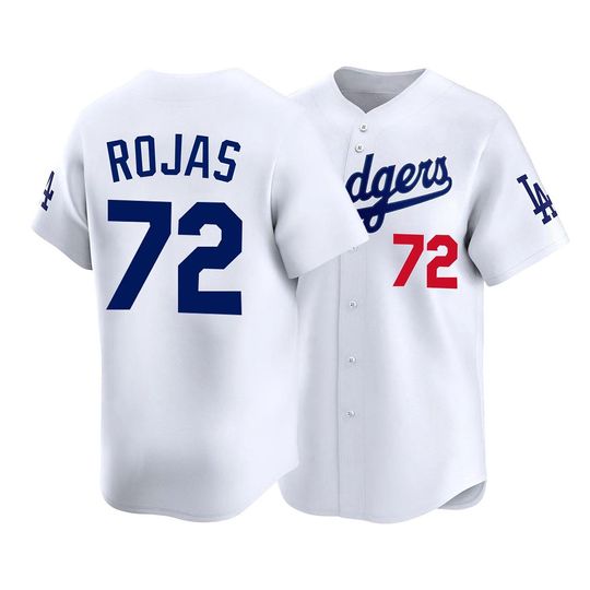 Discover Miguel Rojas Los Angeles Baseball Jersey,White Home Stadium Shirt Man/Youth size,Custom Jersey
