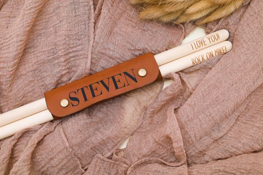 Personalized Drumsticks, Custom Engraved Pair of Drum Sticks, Custom Wood Drumsticks, Special Gift for Drummer
