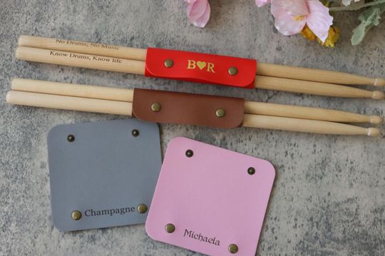 Discover Personalized DRUMSTICKS 5A Drum Sticks Drummer Fathers Day Gift for Him Dad Boyfriend Men Son Husband Band Musician Custom Engraved PAIR