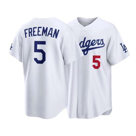 Discover Freddie Freeman Los Angeles Baseball Jersey,White Home Stadium Stitched Shirt Man/Youth size,Custom Jersey