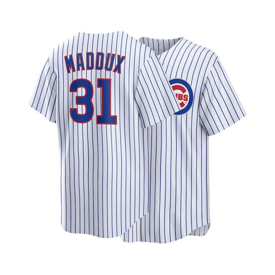 Discover Greg Maddux Chicago Baseball Jersey,White Home Replica Stitched Shirt Man/Youth size,Custom Jersey