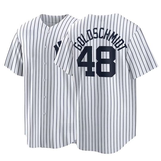 Discover Paul Goldschmidt New York Baseball Jersey,White ,Limited Stitched Shirt Man/Youth size,Custom Jersey