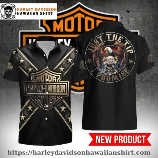 Discover Eagle Skull Crest Harley Motor Racing Davidsonn Aloha Shirt