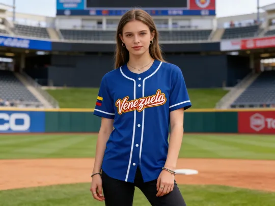 Discover Custom Venezuela Baseball Jersey Jersey 2026 World Baseball, Venezuela Shirt