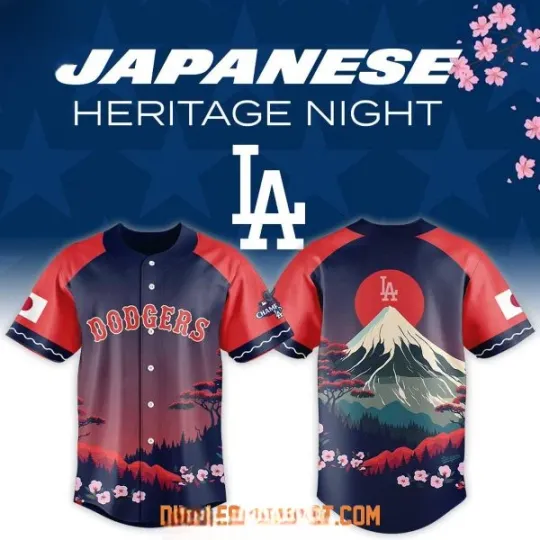 Discover Dodgers Japanese Heritage Night 2026 Jersey