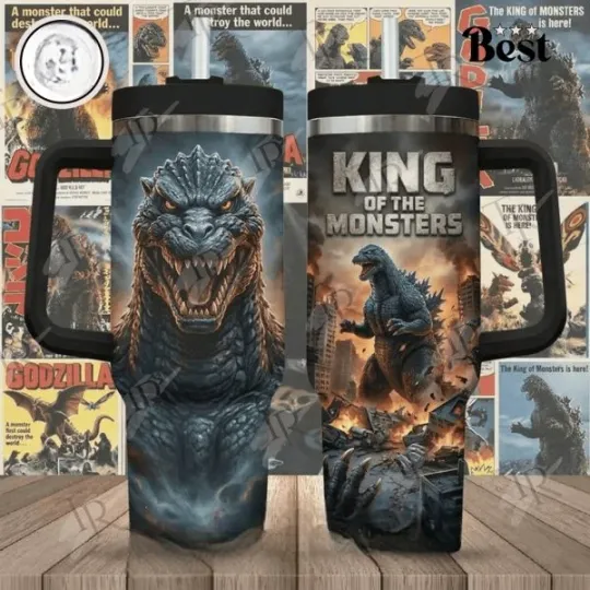 god zilla King Of The Monsters 2026 40oz Tumbler