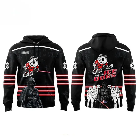 Discover Icedogs Star Wars Night Of Hockey 2026 Shirt