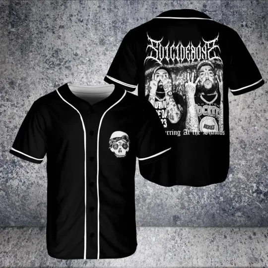 Discover Uicideboi Grey Day 2025 Tour Dates Music Concert Baseball Jersey