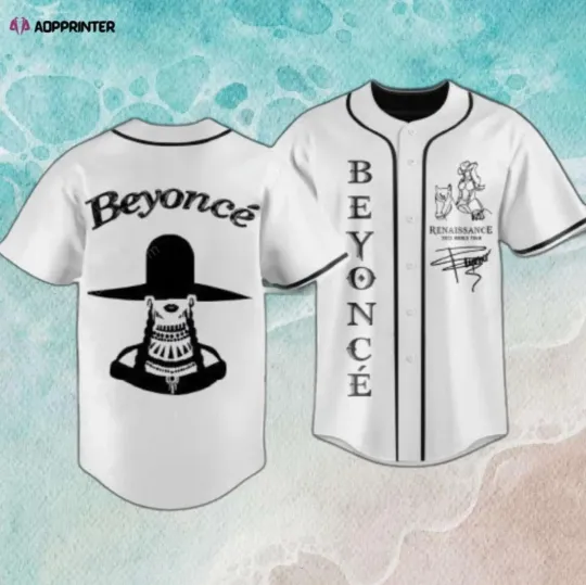 Discover Beyonce Renaissance Tour 2025 Concert Exclusive Baseball Jersey