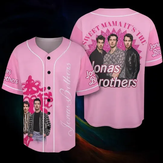 Discover Sweet Mama Anniversary Tour 2025 Retro Concert Fan Gif Baseball Jersey