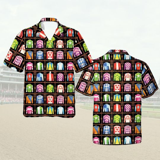 Discover Kentucky Derby Hawaiian Shirt, Horse Racing Churchill Downs Aloha Shirt, Derby Day Party Shirt,Derby Outfit, Horse Racing Shirt