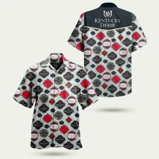 Discover Kentucky Derby Teams Logo Hawaiian Shirt