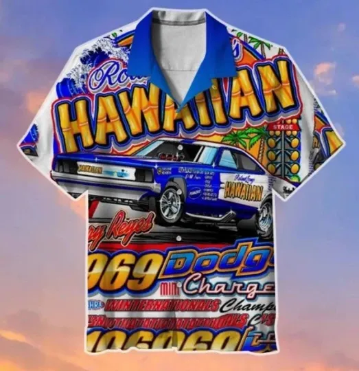 Discover 969 Dodge Charger Hawaiian Shirt