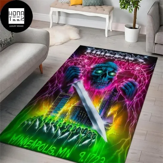 Discover Queens Of The Stone Age Minneapolis MFan Gifts Luxury Rug
