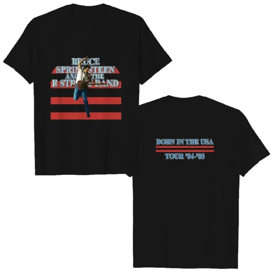 Discover Bruce-Springsteen and E Street Band Born in USA Tour 84-85 T-Shirt, Gift Fans