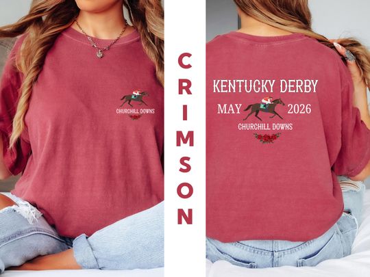 Discover Comfort Colors Kentucky Derby 2026 Shirt, Kentucky Race Weekend Sweater, Horse Racing Lover Shirt, 2026 Derby Tee, Churchill Downs Tee