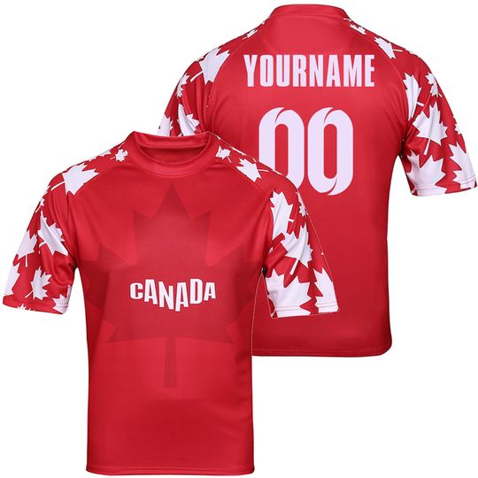 Discover Custom Kids Youths Mens Womens Canada 2026 Cup T Shirts Soccer Jersey For Fans