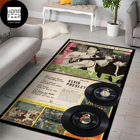 Discover Elvis Presley Rca Victor Got A Woman Rug