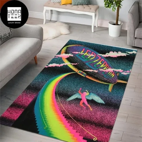 Discover LEDD ZPELIN Stairway To Heaven Colorful Stairway Rug