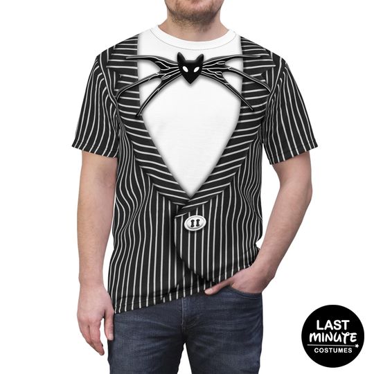 Jack Skellington Shirt, Nightmare Before Christmas Costume, Jack and Sally, Disney World Shirts, Disneyland Shirt, Disney Halloween Costume