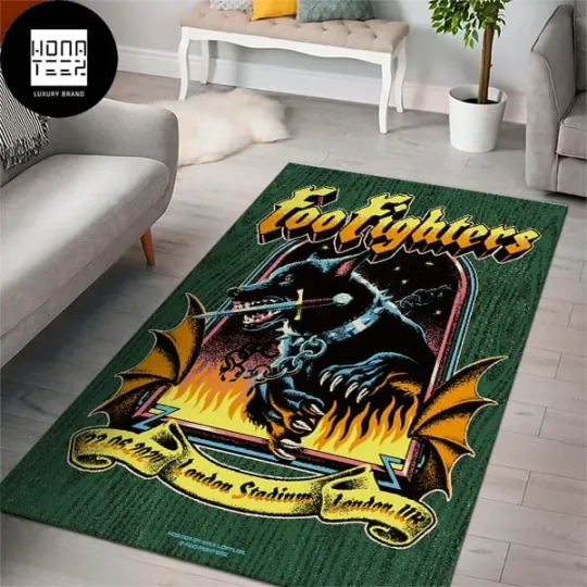 Discover FF Band Fighters at London Stadium in London on June 22 2024 Rug