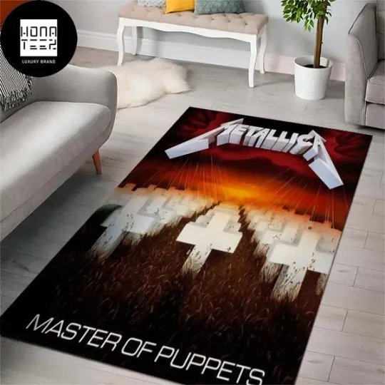 Discover Rock Band Fan Luxury Rug, Rock Band Gift Area Rug