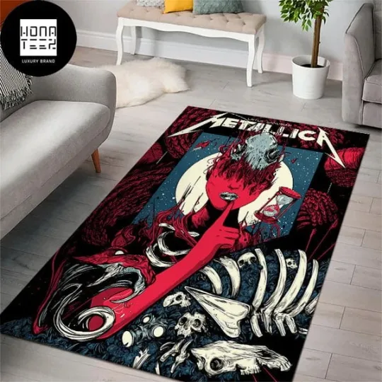Discover Metallic.a Enter Sandman Snake Hourglass Rug