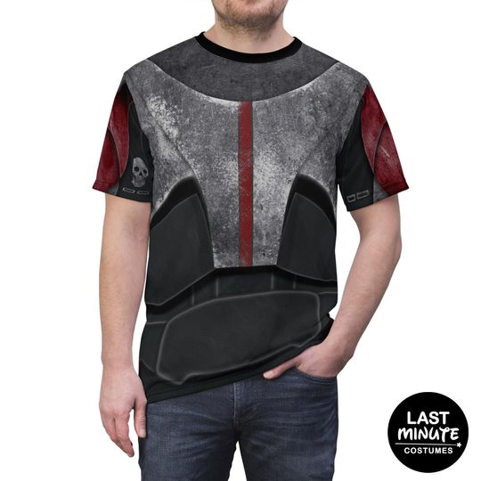 Discover Hunter Shirt, Star Wars The Bad Batch Costume, Clone Force 99 Shirt, Star Wars Cosplay, Clone Trooper Cosplay, Disney Star Wars Shirts