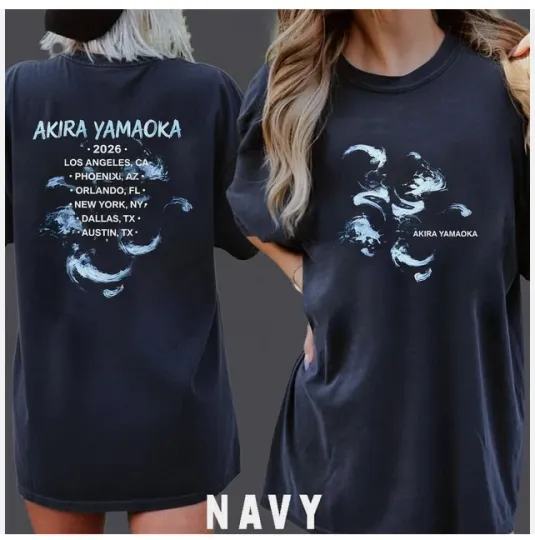 Discover Akira Yamaoka US Tour 2026 Inspired T-Shirt.