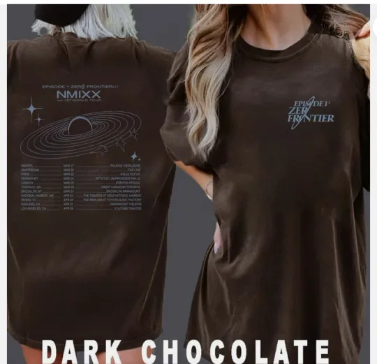 Discover World Tour 2026 NMIXX First Frontier Unisex T-Shirt