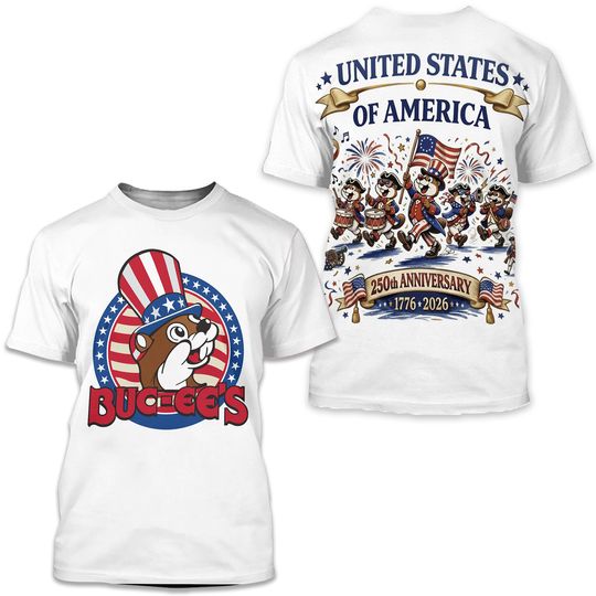 Bucees United States Of America 250th Anniversary 1776-2026 Shirt
