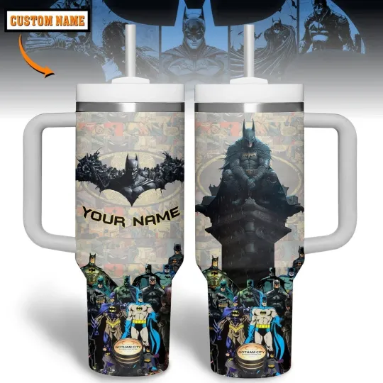 Batman Custom your name Gift For Fans 40oz Tumbler