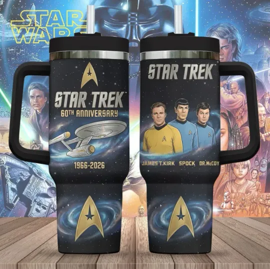Discover startrek2020 Trek 60Th Anniversary 1966-2026 40Oz Tumbler