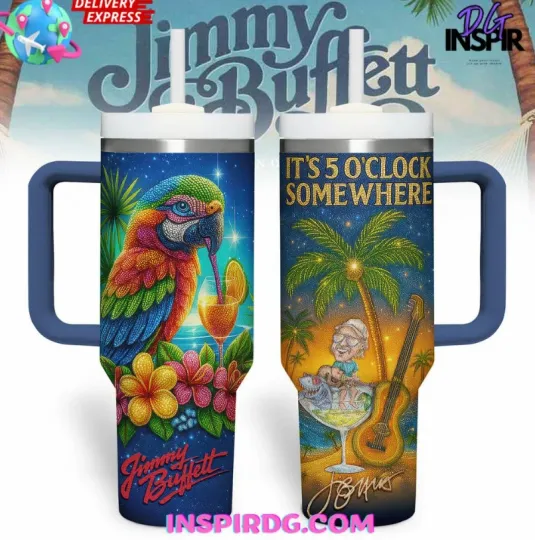 Discover Jimmy Buffett X Diamonds 40Oz Tumbler Cup