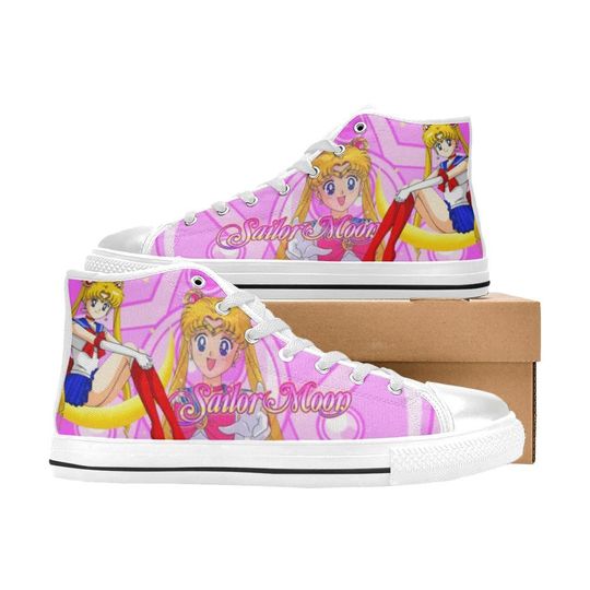 Discover Cute Anime High Tops Sneakers, Birthday Gift for Fan