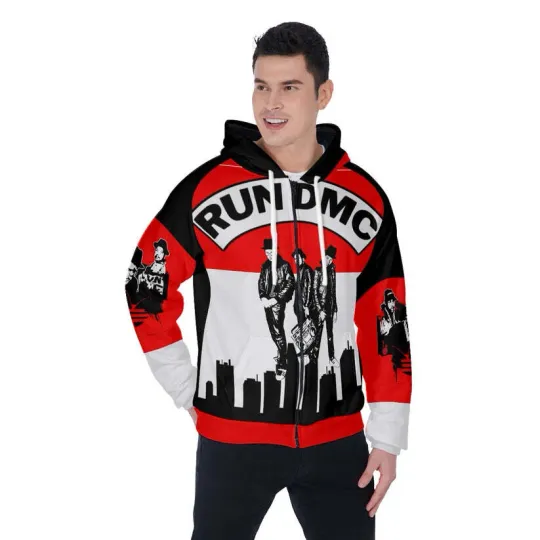 Discover Run DMC 3D Zip Hoodie