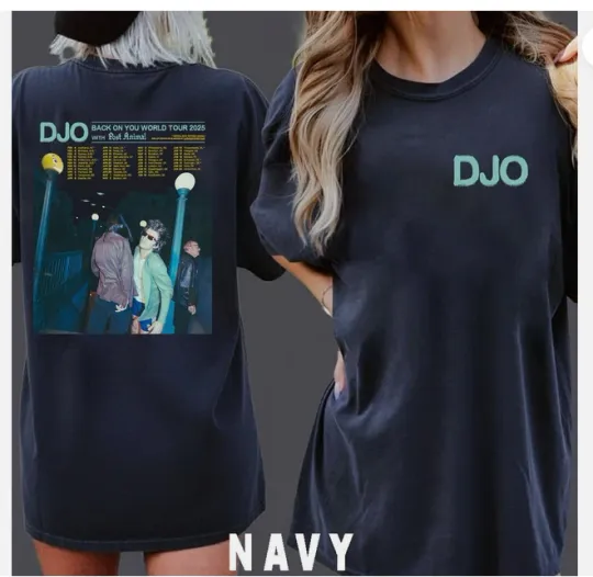 Discover DJO Back on You World Tour 2026 Concert Inspired Unisex T-Shirt