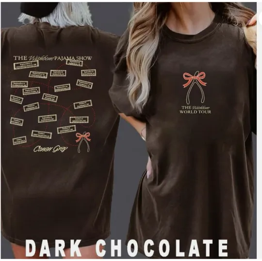Discover Conan Gray Wishbone World Tour 2026 Tour Dates Inspired T-Shirt