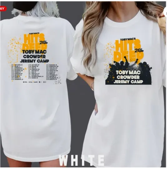 Discover Hits Deep Tour 2026 Tobymac Hits Deep Concert Unisex T-Shirt