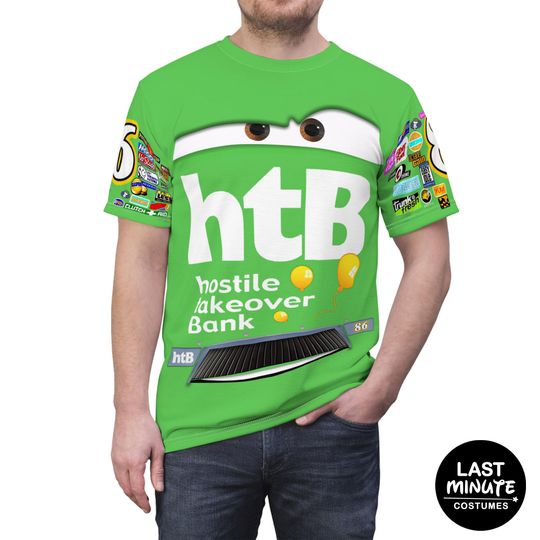 Disney Cars Costume, Chick Hicks Shirts, Veteran, Disney Cars Shirts, Disney Cosplay, Disney Villain, Disney Shirt for Uncle