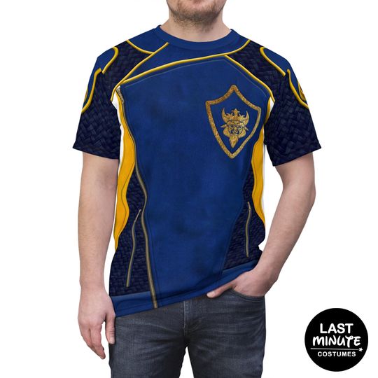 Ben Descendants 3 Costume, Descendants Cosplay, King Ben Descendants 3 Shirt, Ben Costume, Ben Cosplay, Disney Shirts for Men, Mal and Ben