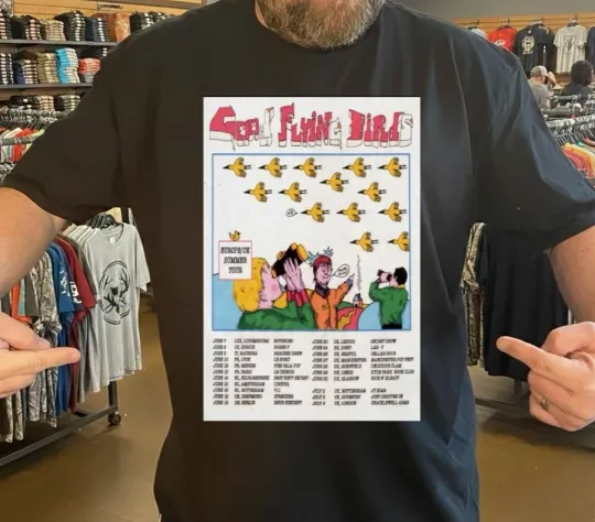 Discover Good Flying Birds 2026 Europe UK Summer Tour Shirt
