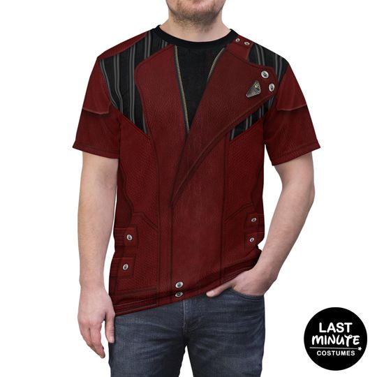 Star Lord Shirt, Guardians of the Galaxy Shirt,Star Lord Costume, Marvel Cosplay, Mens Superhero Costume, Marvel Gifts for Men