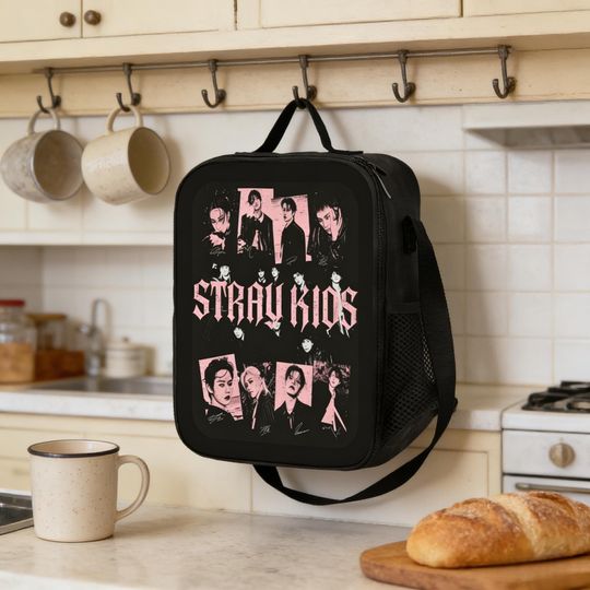 Discover Stray Kids Insulated Lunch Bag, Kpop Idol Group Tote, STAY Fan Gift