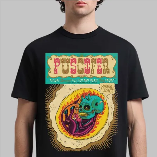 Discover Puscifer Las Vegas Poster March 20 2026 The Normal Isn’t Tour T-shirt