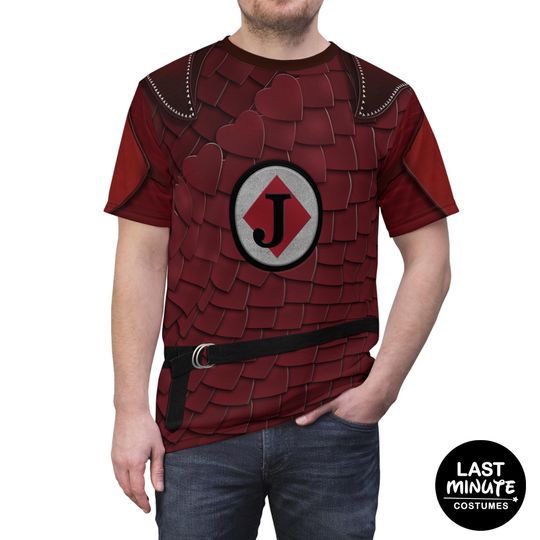 Discover Jack of Diamonds Unisex Shirt, Descendants 4 Costume, The Rise of Red Cosplay, Musical Fantasy Outfit, Gift Idea Fashion for runDisney Event
